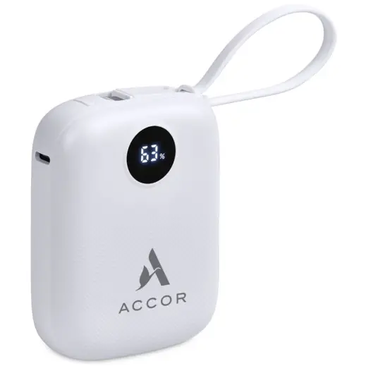 Swiss Cougar Stockton Fast Charge 22.5W Power Bank Branded